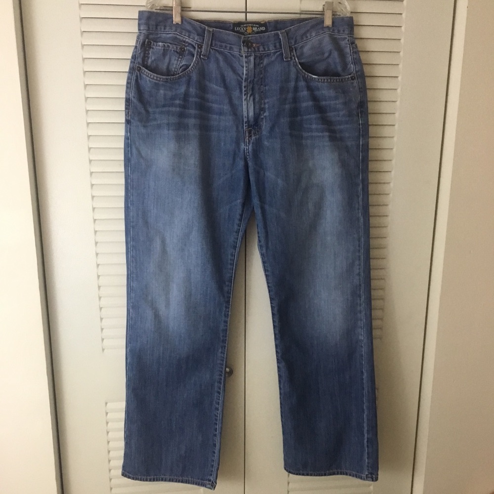 Lucky brand jeans 181 relaxed boot 34 x 30